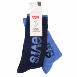 Chaussettes lot de 2 bleu regular Homme LEVI'S