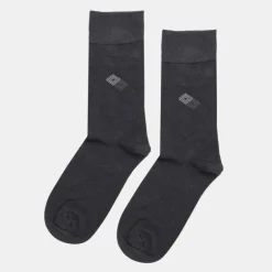 Chaussettes tissu chiné imprimé losanges damiers Homme TORRENTE