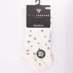 Chaussettes x3 bill tornade 36/42 fantaisie 11088 Femme BILL TORNADE