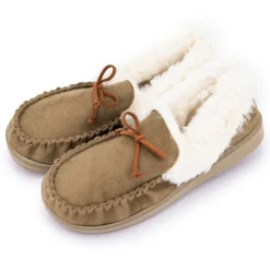 Chaussons fermes fourrés cecilia Femme MANOUKIAN