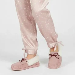 Chaussons fermes fourrés cecilia Femme MANOUKIAN