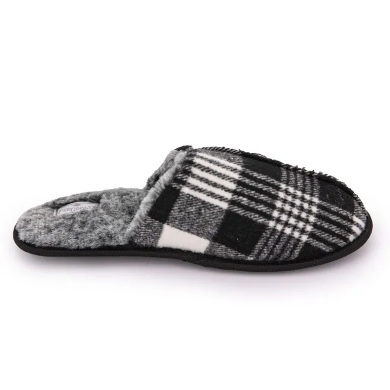 Chaussons fourrées à carreaux Homme LEE COOPER