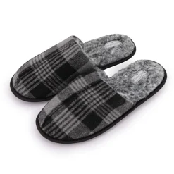 Chaussons fourrées à carreaux Homme LEE COOPER