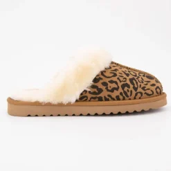 Chaussons fourrés léopard Femme LOVETT