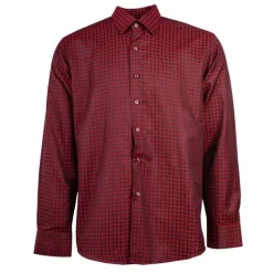Chemise à carreaux col 34 regular fit Homme BILL TORNADE