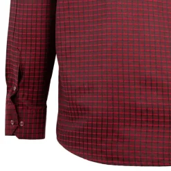 Chemise à carreaux col 34 regular fit Homme BILL TORNADE