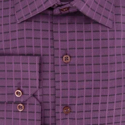 Chemise à carreaux col 34 regular fit Homme BILL TORNADE