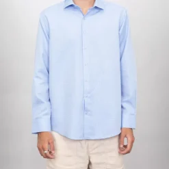Chemise à petits carreaux en coton Homme BILL TORNADE