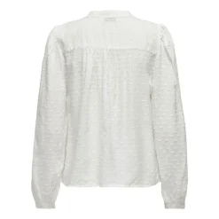Chemise blanche manches longues dentelle Femme JDY
