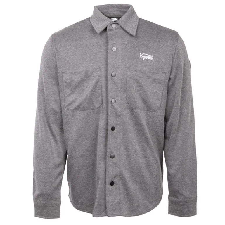 Chemise chinée Netanel boutons clips Homme KAPORAL