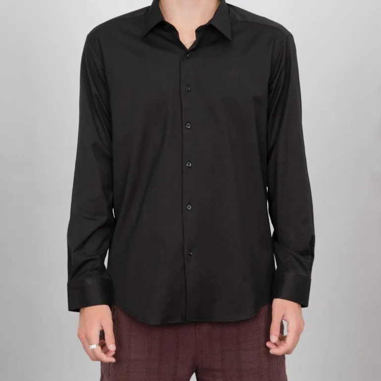 Chemise classique coton à enfiler Homme BILL TORNADE