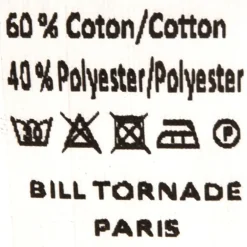 Chemise classique coton à enfiler Homme BILL TORNADE