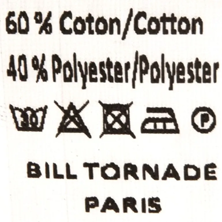 Chemise classique coton à enfiler Homme BILL TORNADE