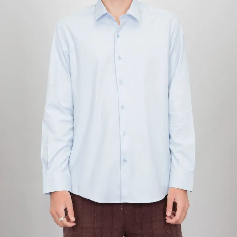 Chemise classique coton à enfiler Homme BILL TORNADE