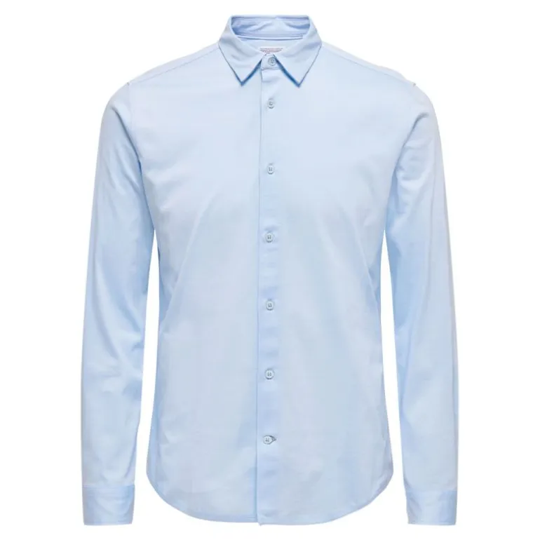 Chemise classique robin coton slim fit Homme ONLY AND SONS