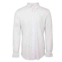 Chemise classique tissu chiné en coton Homme BILL TORNADE