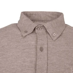 Chemise classique tissu chiné en coton Homme BILL TORNADE