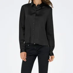 Chemise col à sequins fifi effet satiné regular Femme JDY