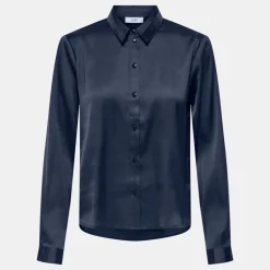 Chemise col à sequins fifi effet satiné regular Femme JDY