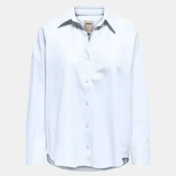 Chemise coton soregon bright white Femme ONLY