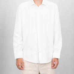 Chemise de ville blanche coton regular Homme BILL TORNADE