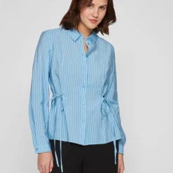 Chemise dogma à rayures à nouer Femme VILA