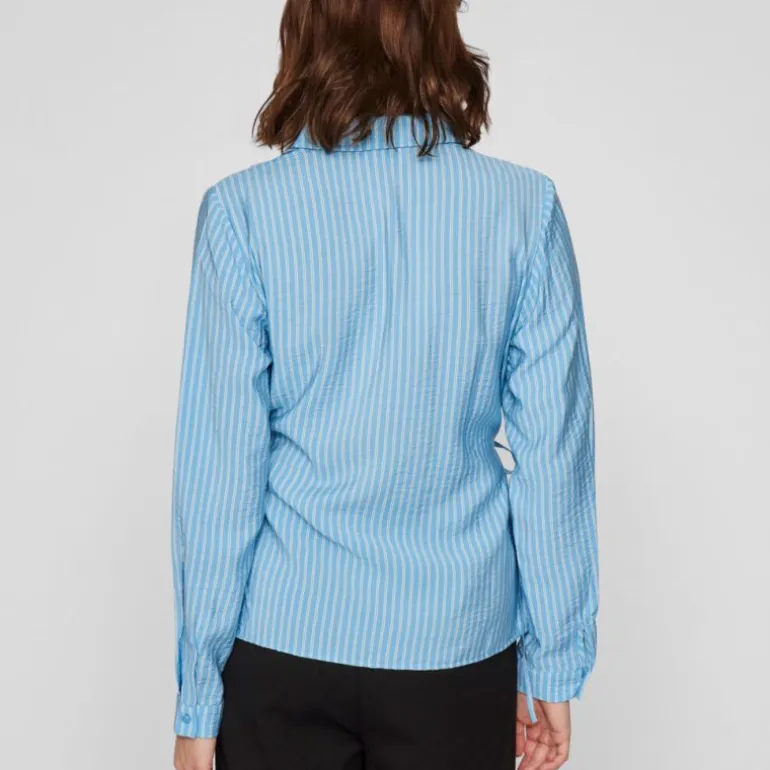 Chemise dogma à rayures à nouer Femme VILA