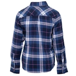 Chemise en coton bucheron Austin bleue Femme AMERICAN PEOPLE