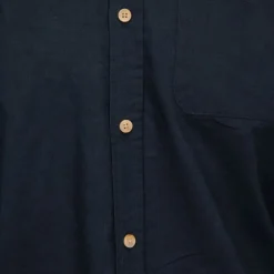 Chemise en lin coton couleur unie Homme DEELUXE 74