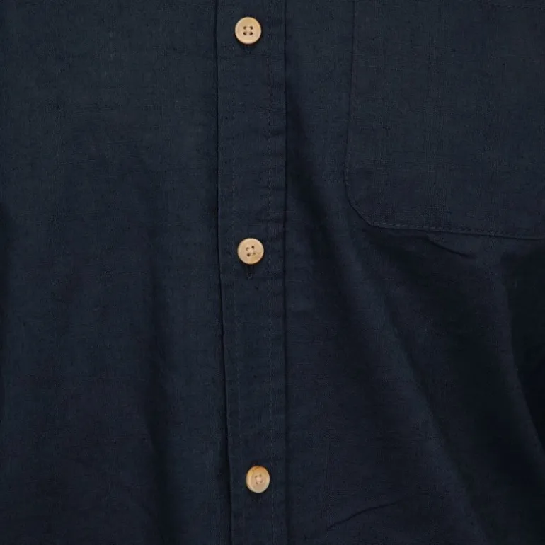 Chemise en lin coton couleur unie Homme DEELUXE 74