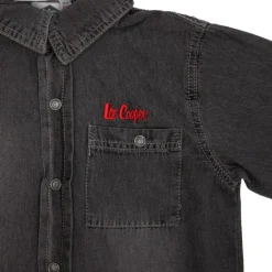 Chemise jean denim gris foncé Enfant LEE COOPER