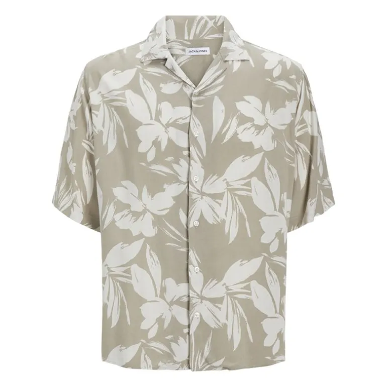Chemise jeff crockery légère imprimé fleurs Homme JACK & JONES