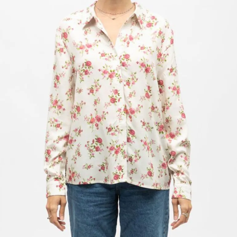 Chemise légère vintage à fleurs cosie Femme LA PETITE ETOILE