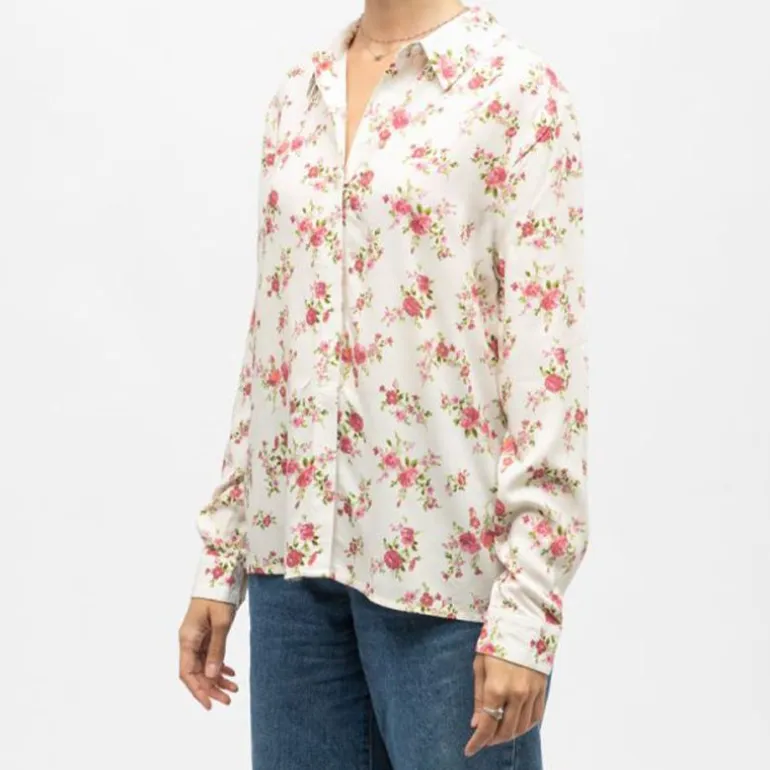 Chemise légère vintage à fleurs cosie Femme LA PETITE ETOILE