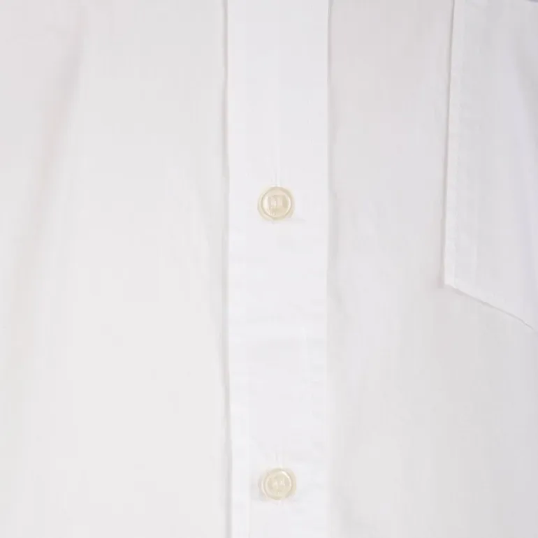 Chemise longue coton blanche regular Femme TOMMY HILFIGER