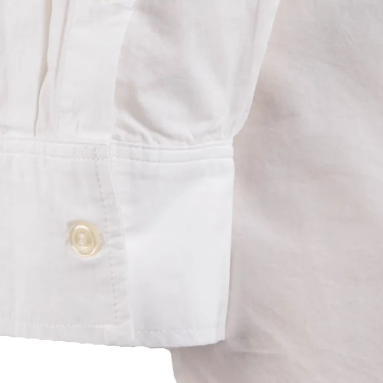 Chemise longue coton blanche regular Femme TOMMY HILFIGER