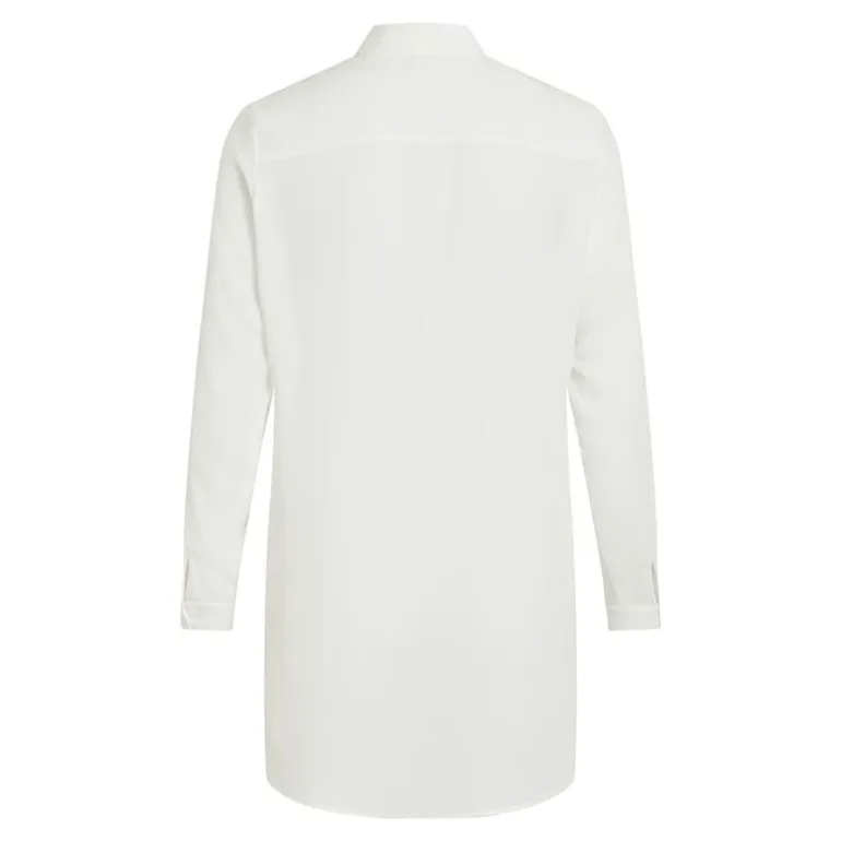 Chemise mi longue Lucy snow white Femme VILA
