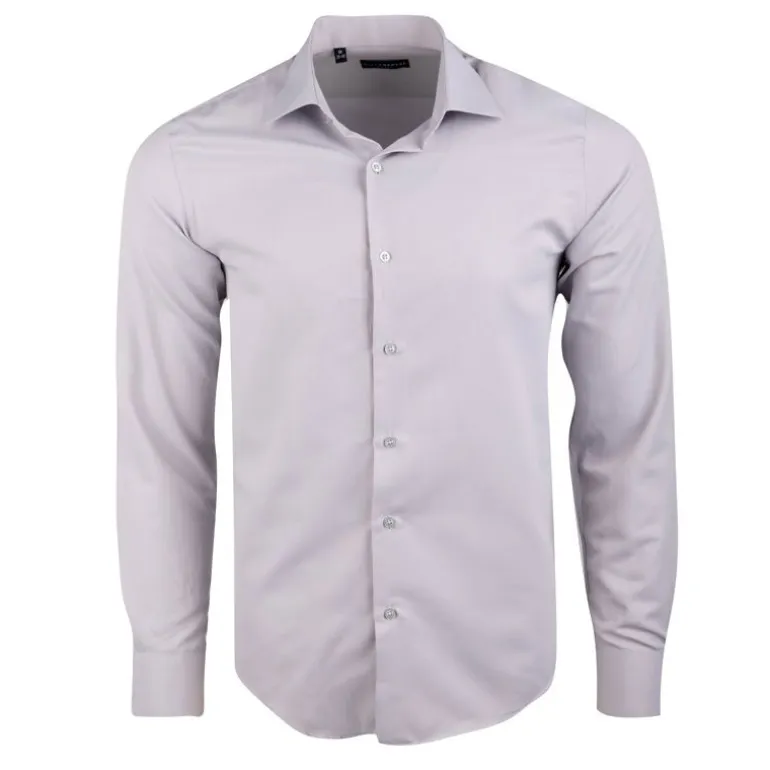 Chemise ml gris clair Homme BILL TORNADE