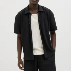 Chemise sergé manches courtes interlude Homme JACK & JONES