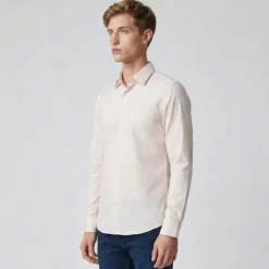 Chemise unie black umb001 reg Homme UMBERTO