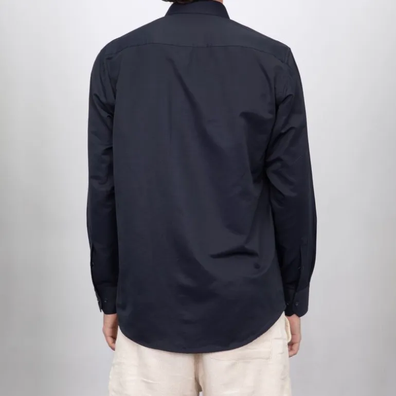 Chemise unie coton classique Homme BILL TORNADE