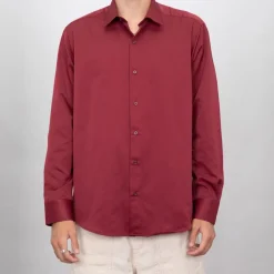 Chemise unie coton classique Homme BILL TORNADE