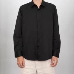 Chemise unie coton classique Homme BILL TORNADE