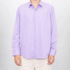 Chemise unie coton classique Homme BILL TORNADE