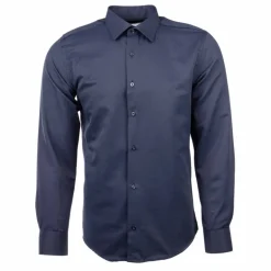 Chemise unie manches longues regular Homme BILL TORNADE