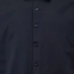 Chemise unie mc regular noire bill302 Homme BILL TORNADE