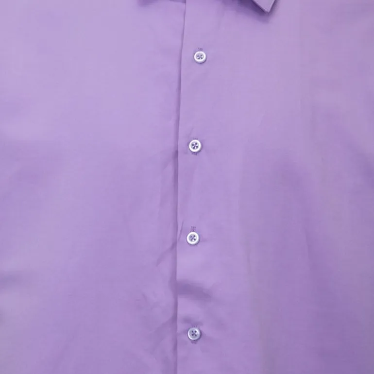 Chemise unie mc regular noire bill302 Homme BILL TORNADE