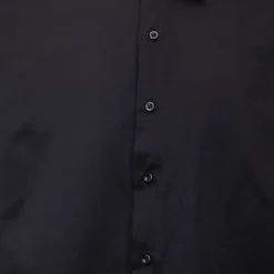 Chemise unie mc regular noire bill302 Homme BILL TORNADE