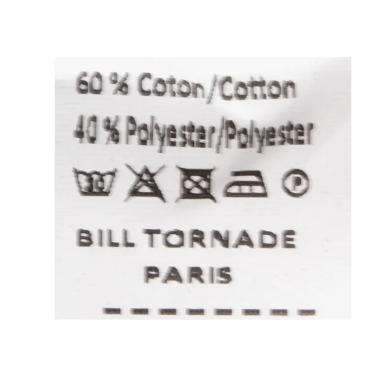 Chemise unie mc regular noire bill302 Homme BILL TORNADE