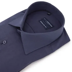 Chemise unie regular fit coton aspect lin Homme BILL TORNADE